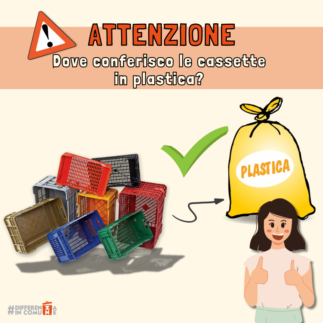 Dove conferisco le cassette in plastica…